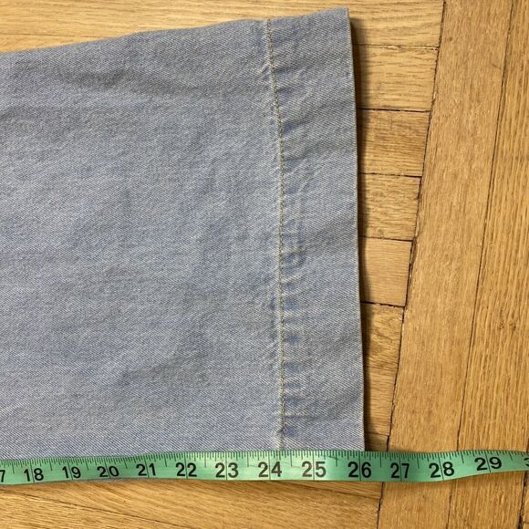 NWT Nasty Gal Women’s Size 10 Blue High Waist Wide Leg Light Blue Jeans Culottes - Picture 8 of 10